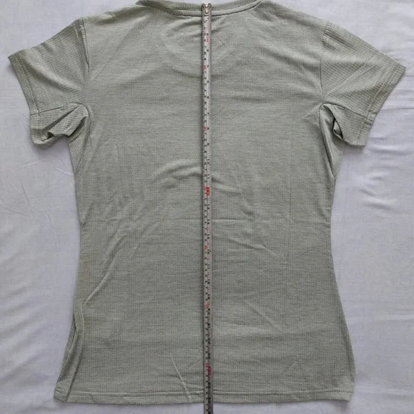 Adidas Terrex T-Shirt Tee Women's Size 16 Grey Aeroready Breathable Recycled - Picture 13 of 16